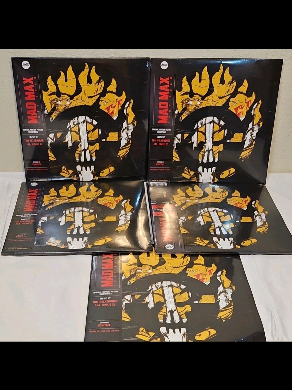 Mad Max Vinyl Record - Black & Yellow Graphic Cover(WE NOW HAVE 2)